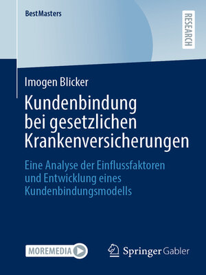 cover image of Kundenbindung bei gesetzlichen Krankenversicherungen